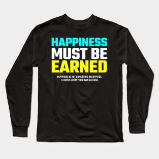 motivation quote Long Sleeve T-Shirt